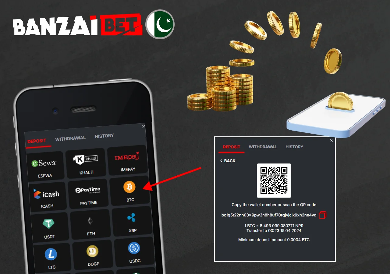 step-by-step instructions for making your first deposit at banzaibet